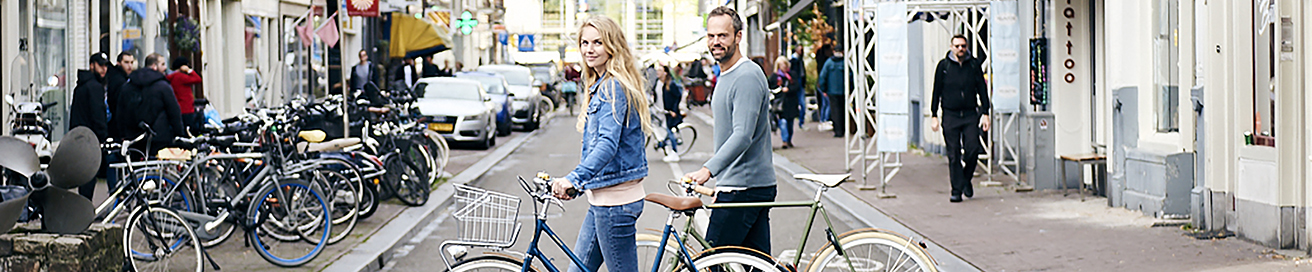 Deelfiets - samen op de fiets in Amsterdam